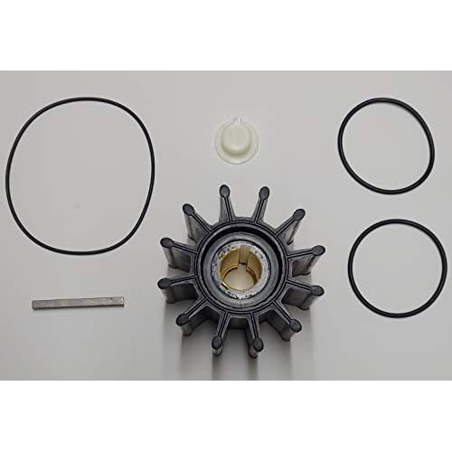 SCP-21592 Raw Sea Water Pump Impeller Repair Kit Fits Cummins 3897337, Sherwood 21592