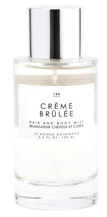 NEW Tru Fragrance Le Gourmand Creme Brulee Hair and Body Mist 144 Women 3.4 FL OZ 100 ml