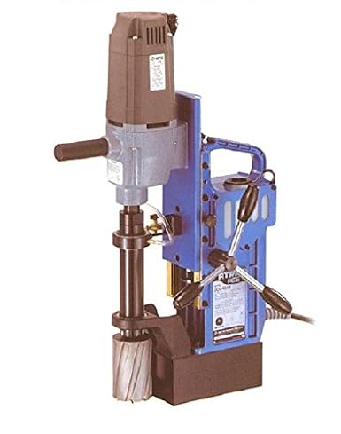 Nitto Kohki UOJ-5500 Atra Ace Manual Feed Magnetic Drill, Uses Jetbroach Carbide Tipped Annular Cutters, 2-3/16" x 3" Hole Capacity