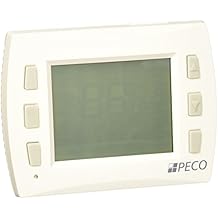 Peco T8532-001 Performance PRO Programmable Thermostat, 2H/2C, White