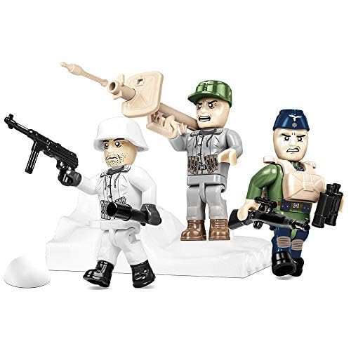 COBI Historical Collection German Elite Infantry Building Set, 30 Pieces