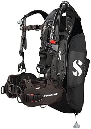 SCUBAPRO Hydros Pro Mens Back Inflated Scuba BCD Recreational and Travel Scuba Diving