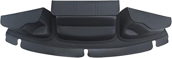 3 Pocket Batwing Fairing Pouch for Harley 2014-2025 Touring Black