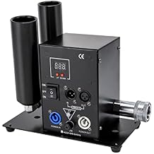 Co2 Jet Machine with 5m Gas Hose,Multi-Angle Gas Column Fog Machine,DMX Control, Mixing Stage Fog Machine Kit for Nightclub, Bar, Halloween
