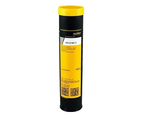 Kluber Isoflex NBU 15 High Speed Bearing Grease 1x400g Cartridge