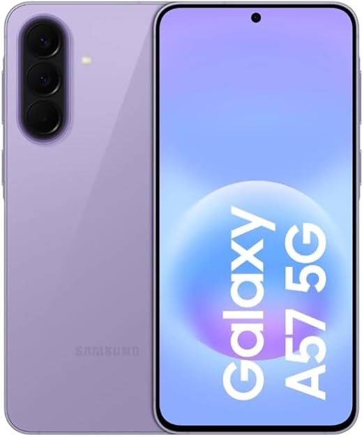 Samsung Galaxy A57 5G Android Akıllı Telefon, 256GB Hafıza, 8GB RAM, Gri, 6 Nesil OS Güncellemesi, Geniş Ekran, Üçlü Kamera (Samsung Türkiye Garantili)