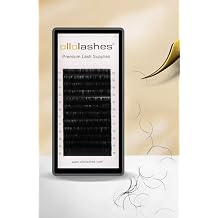 Eyelash Extension B C CC D J Curl Mix 5-20mm 0.03 0.05 0.07 0.15 Super Matte Classic Lash Extensions Professional Supplies for Lash Techs (CC-0.03, 13-20mm)