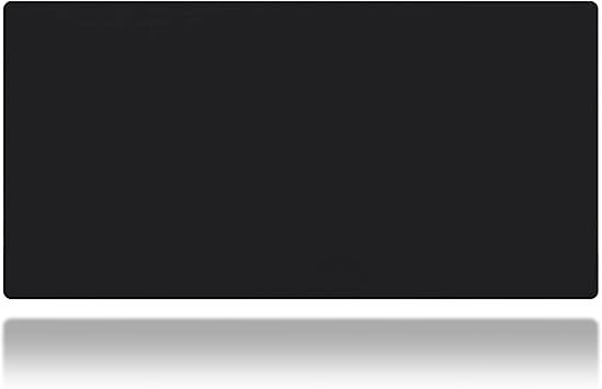 Gamer Boss - Gaming Mouse Pad - 36 x 17 Inches - 4mm Thick with Stitched Edges, Non-Slip Rubber Base, Premium Cloth Mousepad, Desk Mat for Laptop, Keyboard, Computer & PC (Extended Plus, Black)
