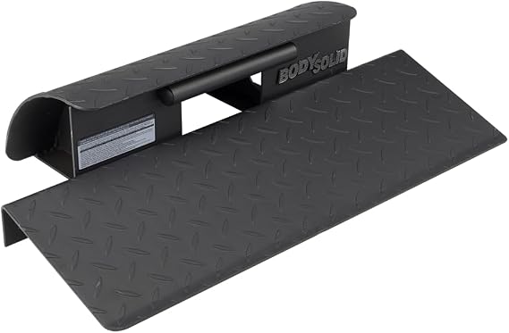 Body-Solid (SCB26) Calf Raise Block and Squat Platform - Solid Steel Incline Wedge for Enhanced Lower Body Workouts, 2000 lb Capacity