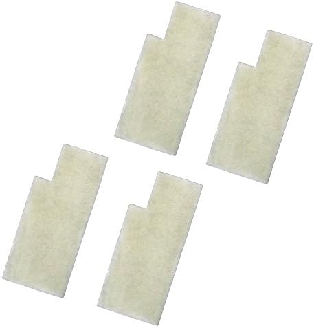 HQRP 4-Pack Secondary Filters Compatible with Hoover Tempo Widepath U5140900 U5145900 U5148900 U5150900 U5155900 U5156900 Upright Vacuums