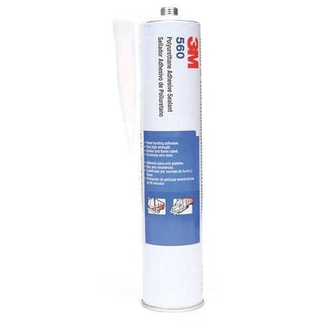3M 560 Polyurethane Adhesive Sealant, Black 10.5 Oz. Cartridge (Pack of 1)