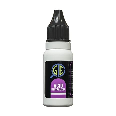 Gold, Silver, Platinum Jewelry Neutralizer Solution, 1/2 oz Bottle, Test Kit Cleaner