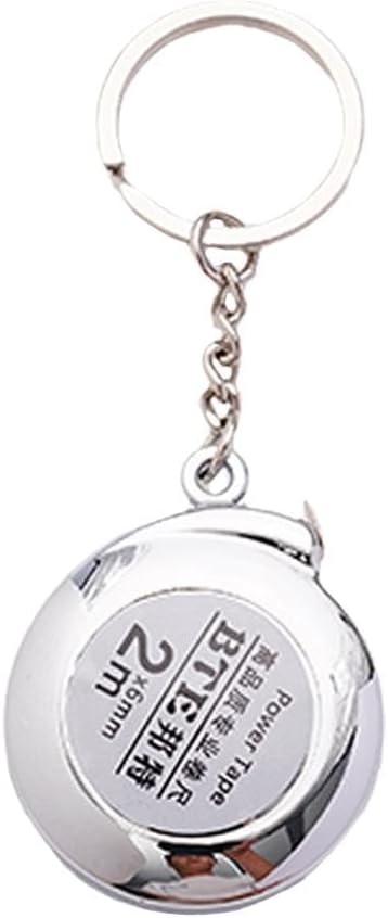 Tape Measure Keychains, Functional Mini Retractable Measuring Tape, 2M Small Tape Measure for Craft Sewing Travel