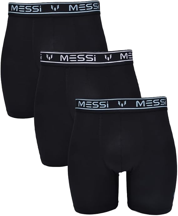 Messi Men's 3pk Stretch Boxer Briefs