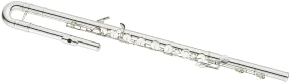 Jupiter Silver-Plated Bass Flute , JBF1000