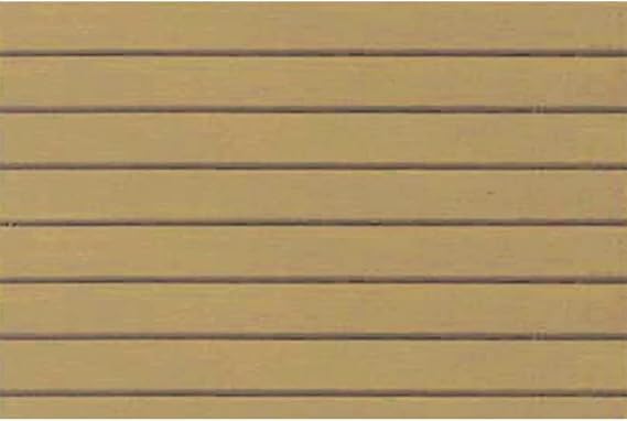 Plastic Pattern Sheets: Clapboard Siding