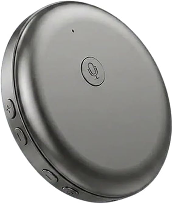 Al Real-Time Tutoring Machine, Intelligent Real-Time AI Language Practice Companion, AI Companion for Adults with AI Conversation Practice, Real-Time Translation (Black)