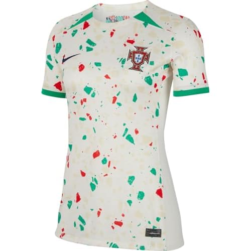 Nike 2023-2024 Portugal Away Football Soccer T-Shirt Jersey Ladies