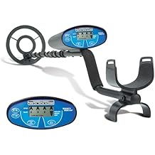 Bounty Hunter Quick Silver Metal Detector for Adults & Kids Waterproof 8" Coil, LCD Display, Lightweight & Easy to Use, Finds Gold, Coins, Jewelry Made in USA
