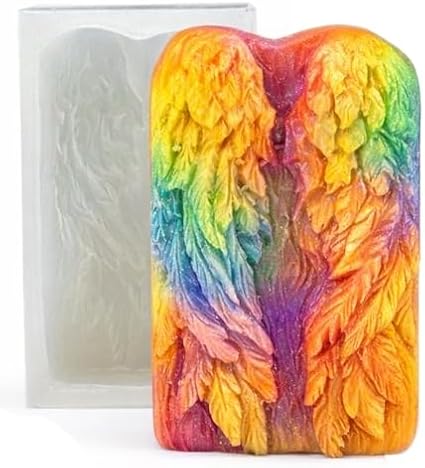 Angel Wings Silicone Mold for SOAP Making, Resin Casting, Clay, Plaster, Gypsum, Crafting Tool