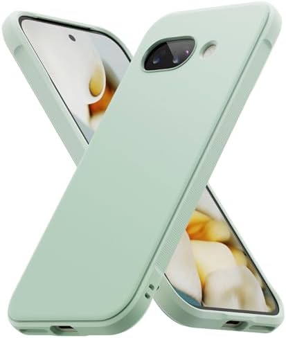 Ringke Onyx for Google Pixel 9a Case [Feels Good in The Hand] Oil & Dirt Resistant, Enhanced Camera Lens Protection, Comfortable Grip, Non-Slip, Lightweight Cover - Mint | Non-Slip, Enhanced Grip