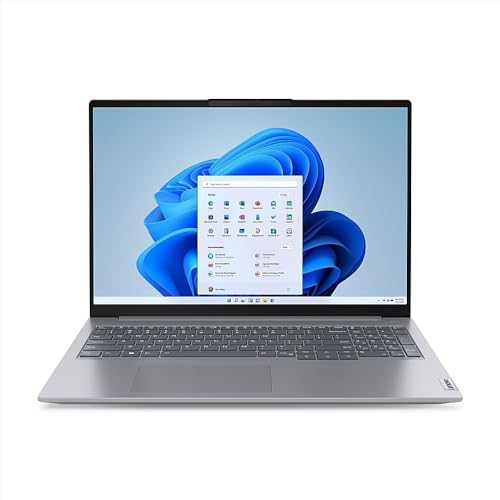 Lenovo 2025 Laptop | ThinkBook 16 G7 IML | 16 1920x1200 Touch IPS | Intel-12 Core Ultra 7 155U | 64GB DDR5 | 4TB SSD | Windows 10 Pro | Wi-Fi 6 - BT 5.2 - Backlit KB - 1080p Camera - Arctic Grey