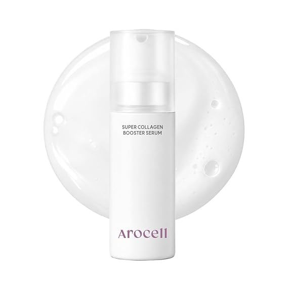 AROCELL Super Collagen Booster Bubble Serum 70ml / 2.36 fl oz Korean Face Serum Anti Aging Collagen Peptide, Firming Hydrating Wrinkle Care, Elasticity Boosting, Pore Minimizing Effect