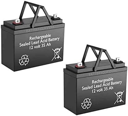 BatteryGuy Pride Victory 10 (SC710) Replacement 12V 35Ah Battery - BatteryGuy Brand Equivalent (Qty of 2)