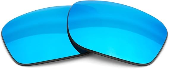 Apex Lenses Polarized Replacement Lenses for Moscot Nebb 48MM Sunglasses (Ice Blue)