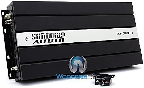 Sundown Audio SCV Series Amplifier (SCV-2000D | Monoblock | 2000W)