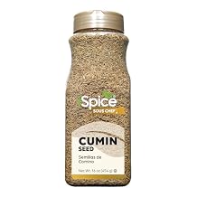 iSpice | Cumin Seed Whole | 16 oz | Bulk Size | Gourmet Spice | Kosher