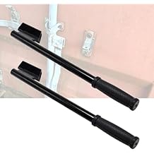 Heavy-Duty Container Door Leverage Tool Enhanced Persuader Bar with Ergonomic Design - FBA Compliant Leverage Bar for Opening/Closing Standardized Shipping Container Doors-2 Pack