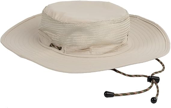 Bimini Bay Outfitters LTD Boca Grande Wide-Brim Fishing Hat with Mesh Featuring BloodGuard