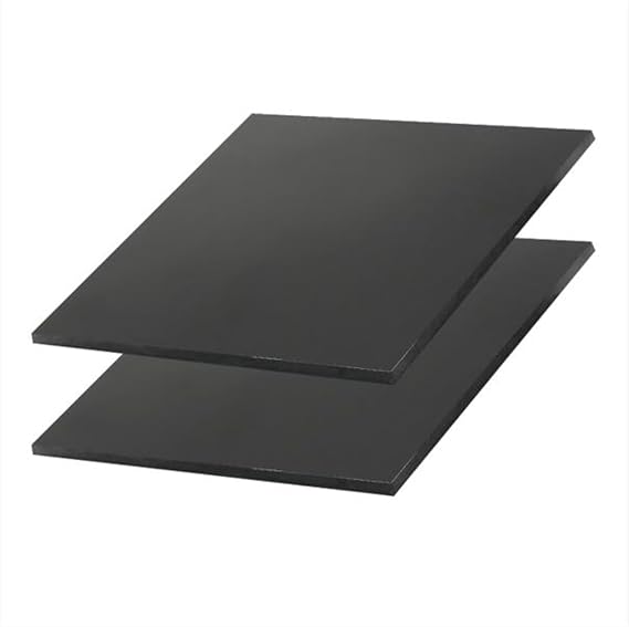 Black Bakelite Phenolic Resin Flat Plate Board Sheet PCB Used in Electrical DIY and Crafts,300mmx250mmx3mm 2pcs