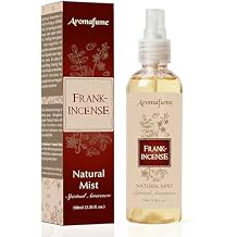 Frankincense Natural Resin Mist Spray by Aromafume | 100 ml / 3.3oz | Ideal for spirituality, prayer & rituals | Made with Frankincense Resin from Somalia | Non-alcoholic, non-toxic & vegan