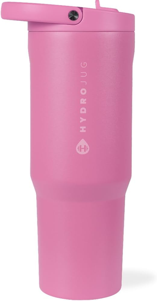 HydroJug Sport 40 oz Insulated Stainless Steel Water Bottle, Taffy