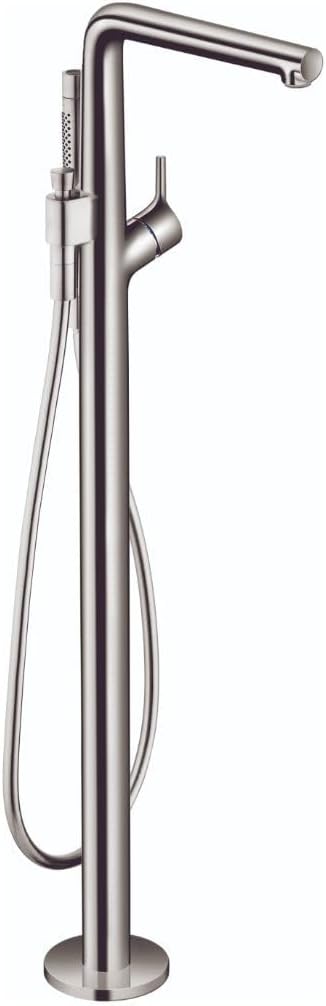 hansgrohe Talis S Freestanding Tub Filler Trim with 1.75 GPM Handshower in Chrome