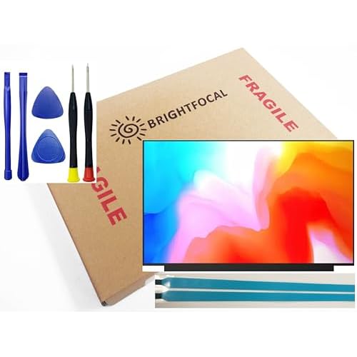BRIGHTFOCAL New Screen Replacement for Razer Blade 15 RZ09-0328 15.6 40PIN FHD Full-HD 1920 x 1080 IPS Slim Narrow High End LCD LED Display with Tape and Tool