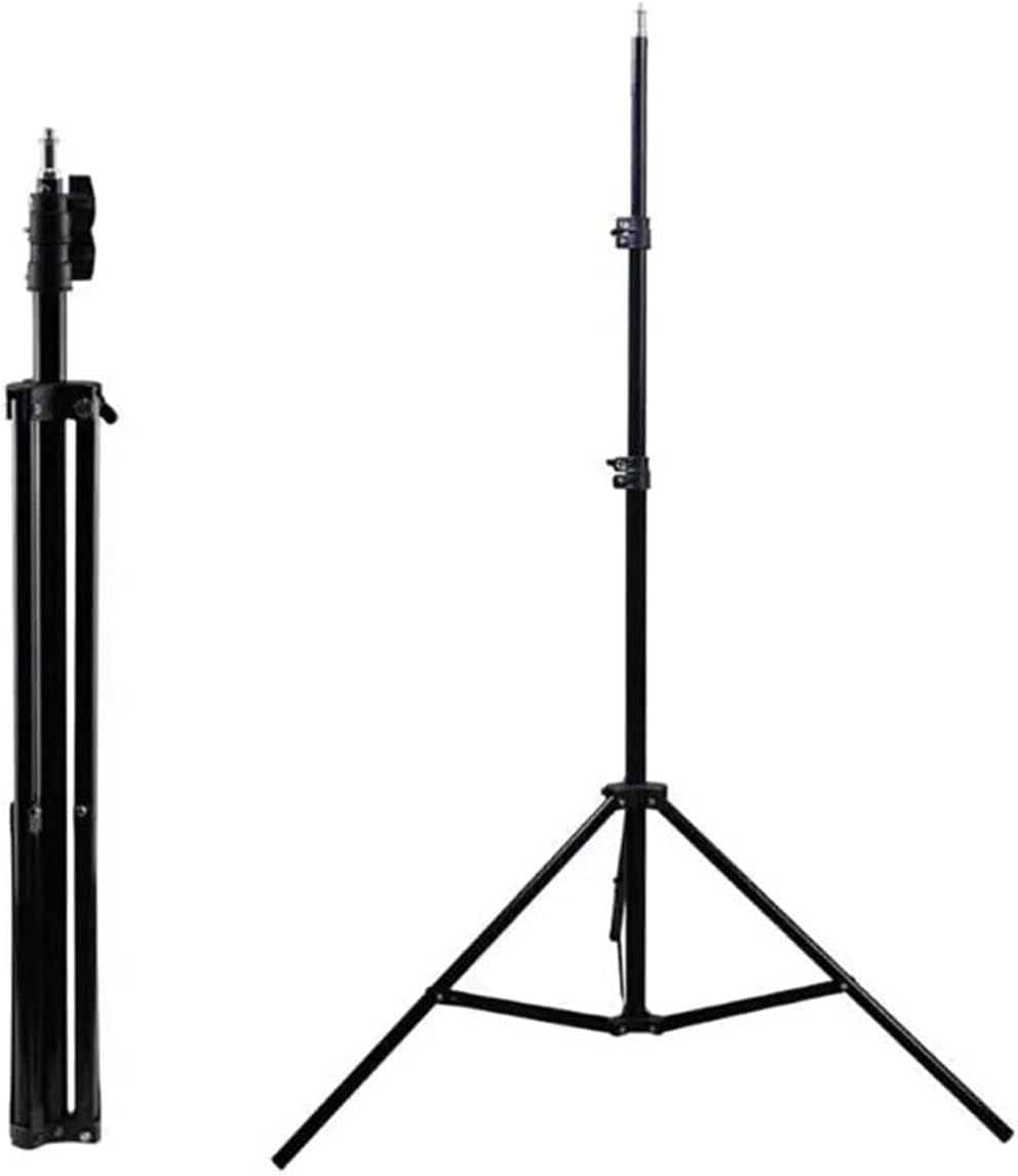 Coverzone Tripod Camera Light Foot Camera Monopod 50cm-200cm Openable Foldable Tripod Publisher Vlog Youtuber Light Tripod Foot
