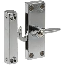Prime-Line A 184 Sliding Screen Door Latch, Left Hand, Chrome Diecast (Single Pack)