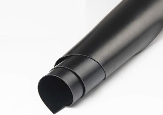 Rubber Sheet Roll Neoprene Rubber Strips 20cm Wide X 100cm Long Solid Raw Materials-Thickness:1mm