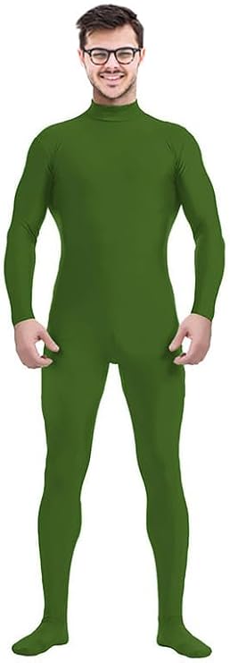 Men's and Women's Stretch Spandex Zentai Unitard Bodysuit Costume