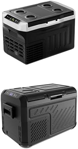 EUHOMY 12 Volt 22QT and 26 QT Portable Freezers, Electric Coolers -4F~68F, 12V Car Fridges 1224V DC & 110-240V AC for Camping, Travel, Truck