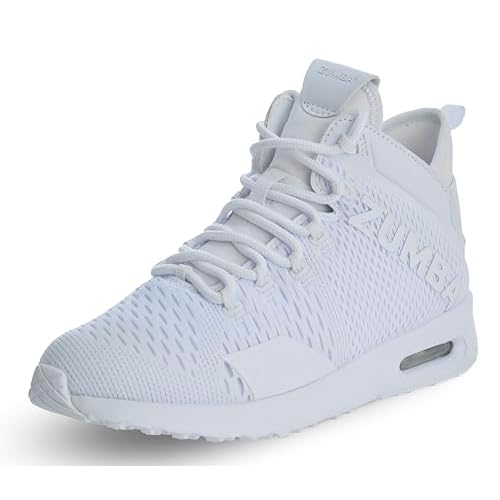 ZUMBA Shoes for Women - Air Funk High Top Shoes - Sporty Dance Sneakers, Fitness, and Workouts - Comfortable, Breathable, and True to Size