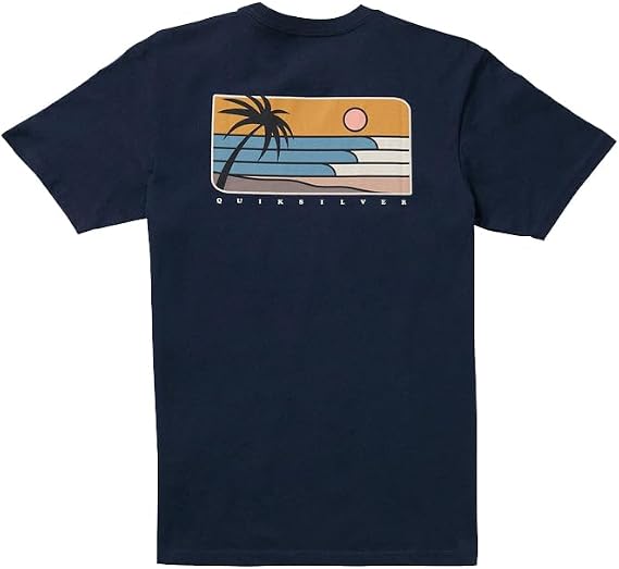 Quiksilver Mens Men's Above the Clouds Tee Shirt
