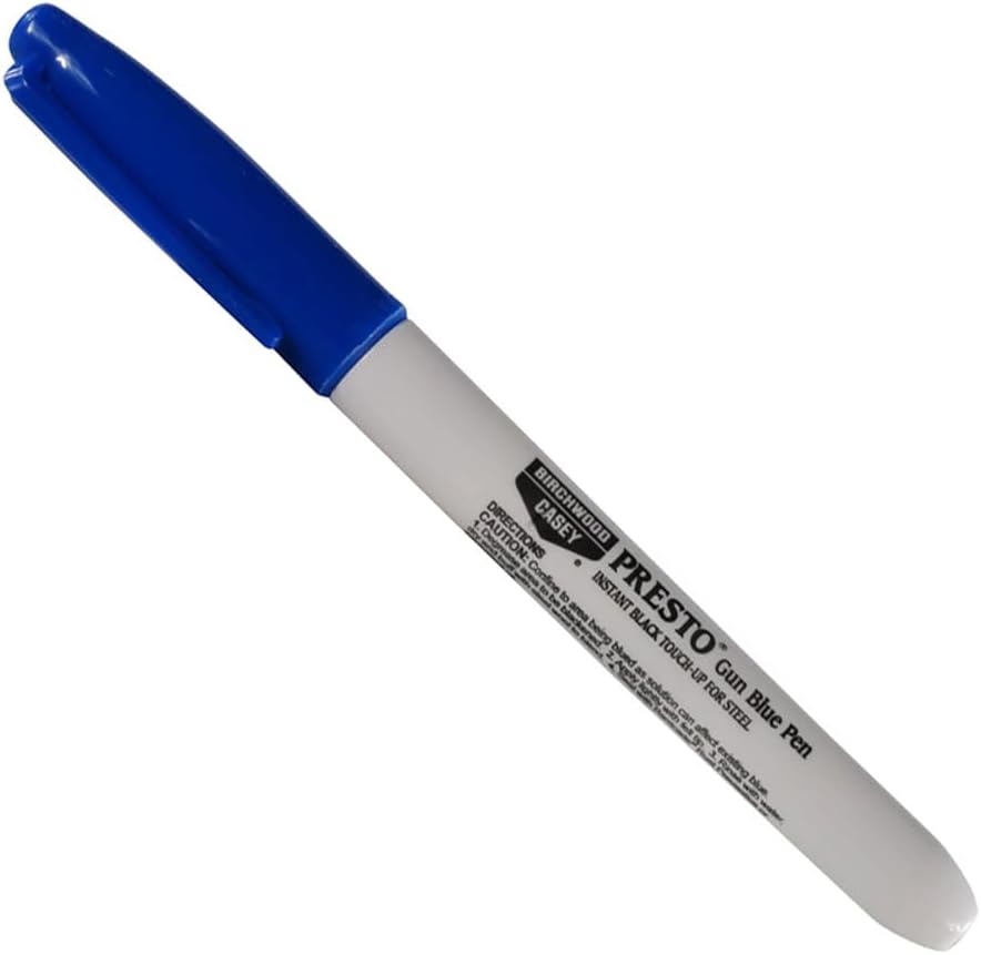 Presto Mag Liquid Gun Blue for Steel Complete Reblue Application, Gun Maintenance and Preservation, 3 Ounce 90ml