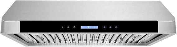 Special Edition SP10-U30, 30" width, 900 CFM, High Power Kitchen Vent Hood, Ultra Quiet Motor, Stainless Steel