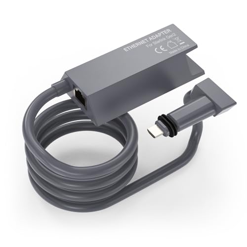 EDUP Starlink Gen 2 Ethernet Adapter for Starlink V2 Satellite Internet Wired Network Extend to WiFi Routers