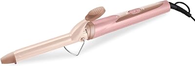 Professional Curling Wand - 19mm Hair Curler with Adjustable Heat Up to 400F, Fast PTC Heating & 360 Swivel Cord, Create Long-Lasting, Frizz-Free Curls & Waves for All Hair Types