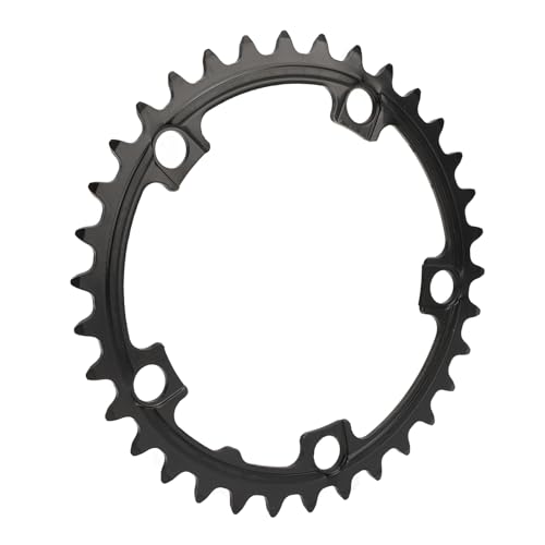 FILFEEL 34T, Round Steel Chainring Fits for TONGSHENG TSDZ 2, TSDZ 2B Mid Drive Motor, Precise Size Compact Lightweight, Stable Use, Easy Installation for Cycling Chainwheel